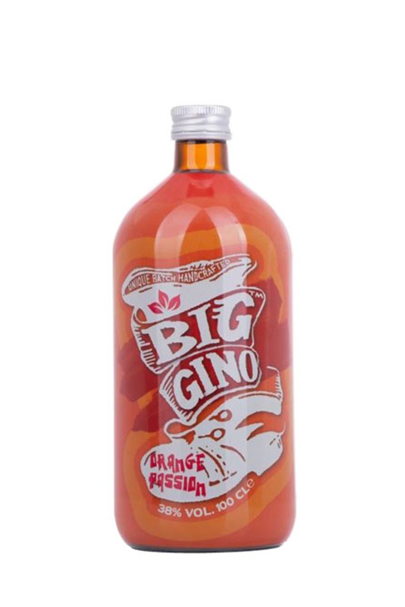 GIN BIG GINO ORANGE PASSION  lt1 38%