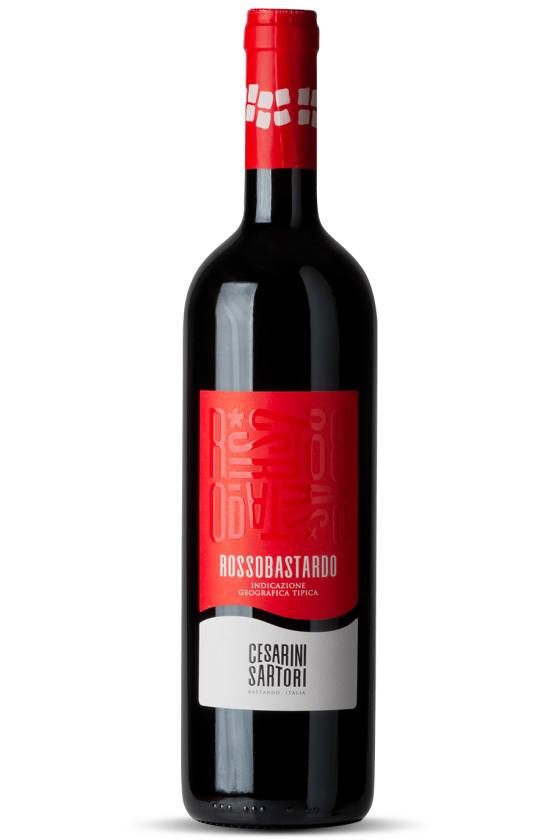 CESARINI SARTORI - ROSSO BASTARDO – SANGIOVESE, MERLOT, CABERNET, VITIGNO AUTOCTONO DEL TERRITORIO 13,5% CL75 2023