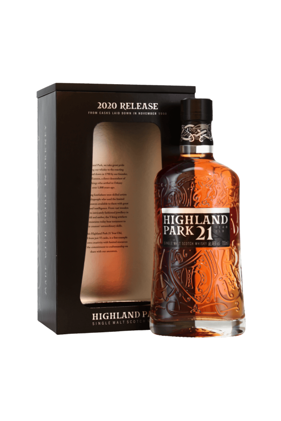 WHISKY HIGHLAND PARK 21 Y 46% CL70