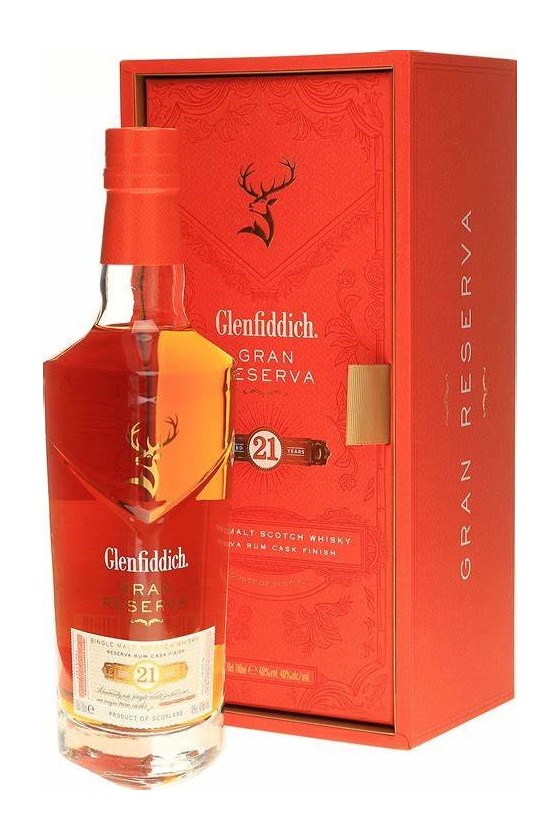 WHISKY GLENFIDDICH GRAN RISERVA 21 40% CL70