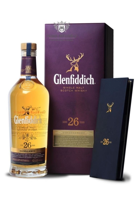 WHISKY GLENFIDDICH 26 43% CL70