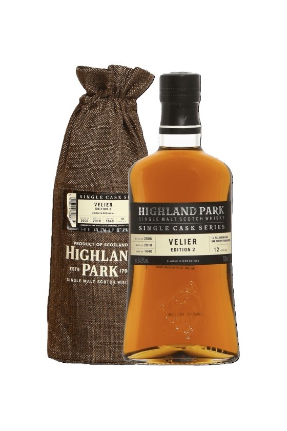 HIGHLAND PARK VELIER EDITION N°2 64,9% CL70