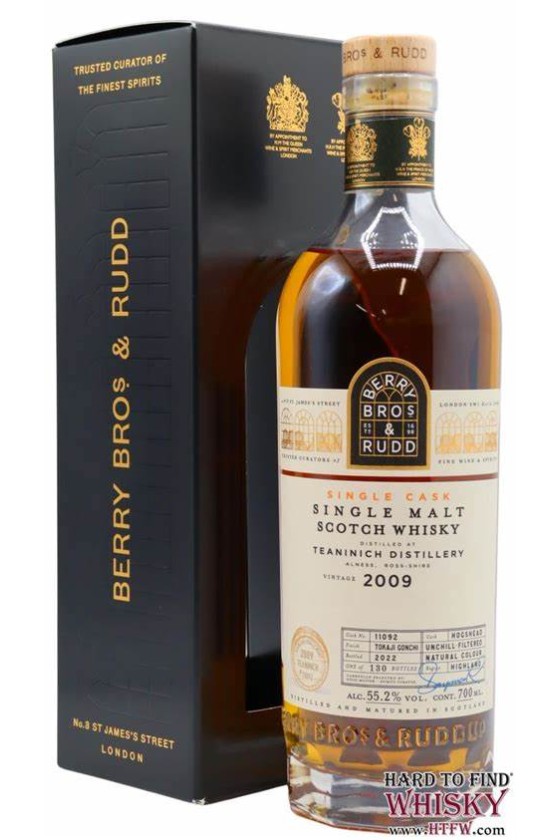 WHISKY TEANINICH BERRY BROS COLL. 2009 54.9% CL70