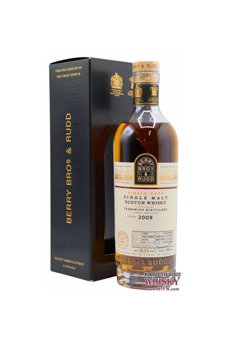 WHISKY TEANINICH BERRY BROS COLL. 2009 54.9% CL70