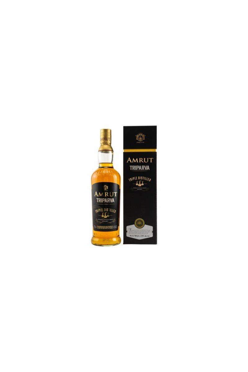 WHISKY AMROT TRIPARVA TRIPLE DISTILLED 50% CL70