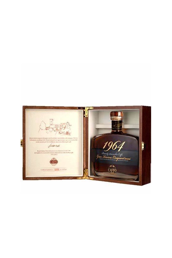 BRANDY CAFFO STRAVECCHIO 1964 GRAN RISERVA 50 ANNI 45% CL70