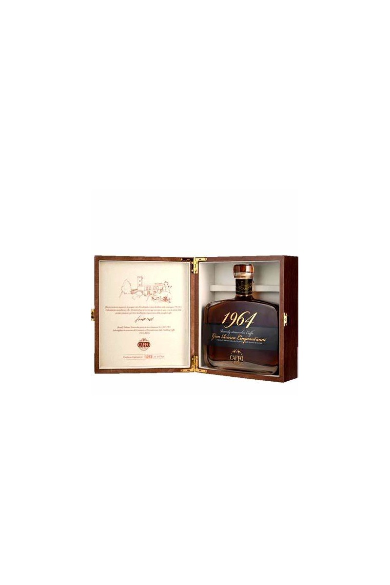 BRANDY CAFFO STRAVECCHIO 1964 GRAN RISERVA 50 ANNI 45% CL70