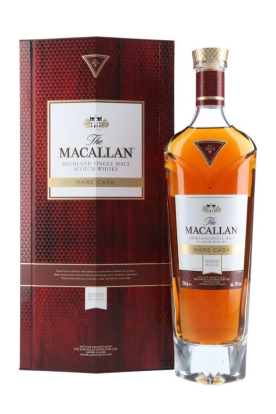 WHISKY MACALLAN RARE CASK 2020 43% CL70