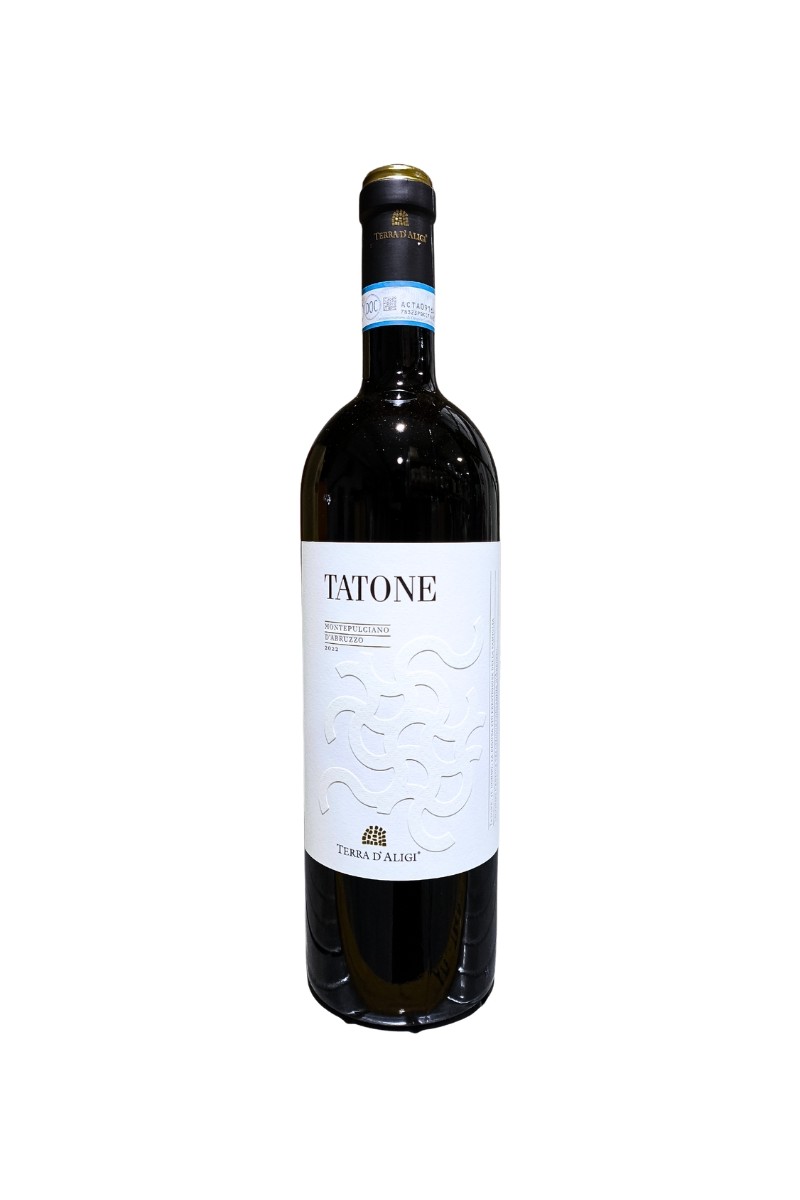 TATONE 2023 MONTEPULCIANO D'ABRUZZO TERRE D'ALIGI CL75  14%