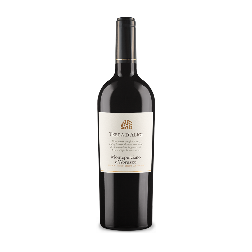 montepulciano d'abruzzo doc 2015 cl75 13% terre d'aligi