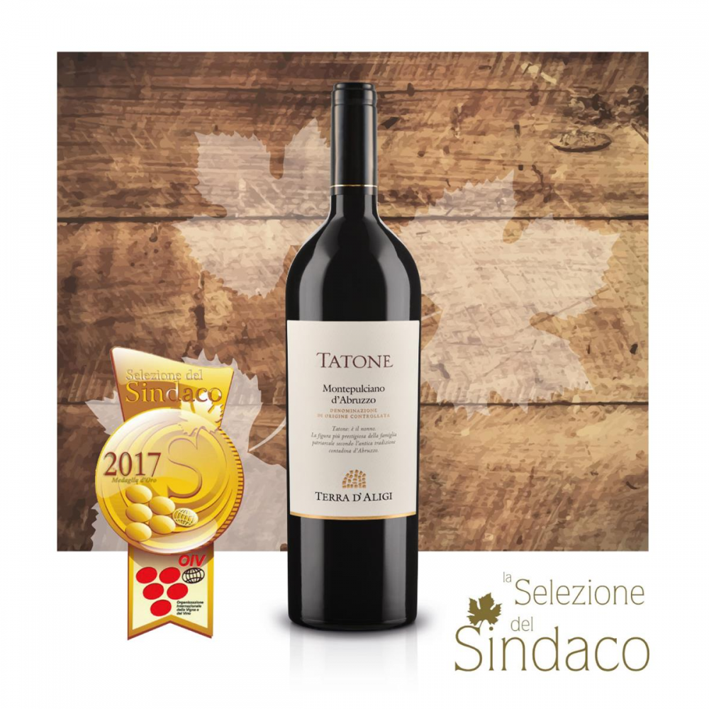TATONE 2022 MONTEPULCIANO D'ABRUZZO TERRE D'ALIGI CL75  14%
