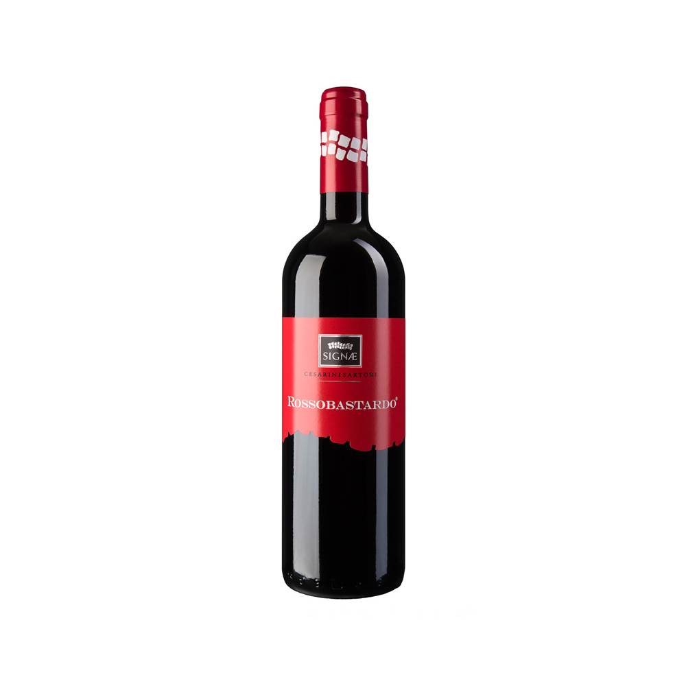 CESARINI SARTORI - ROSSO BASTARDO – SANGIOVESE, MERLOT, CABERNET, VITIGNO AUTOCTONO DEL TERRITORIO 13,5% CL75 2023