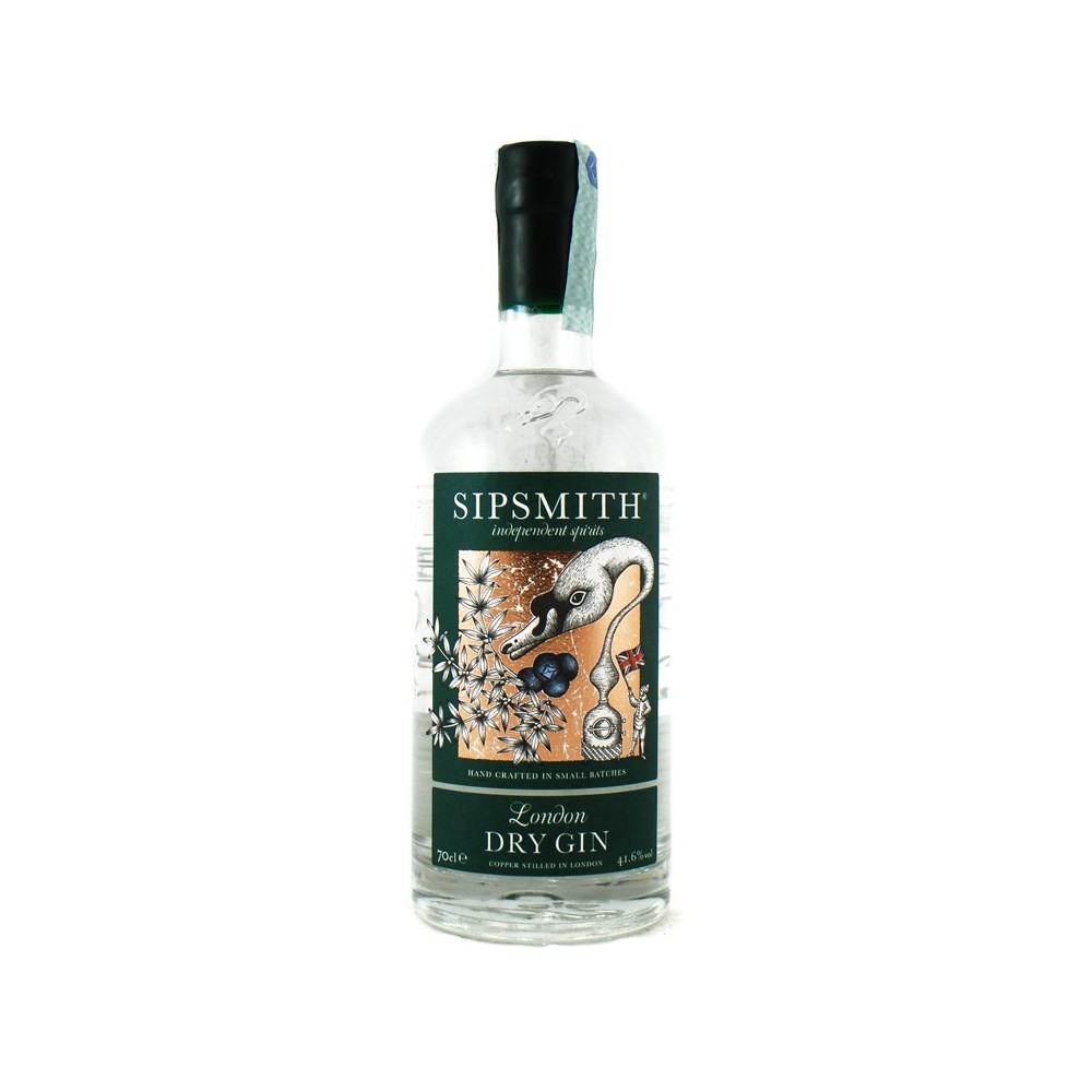 GIN SIPSMITH LONDON DRY 41,5% CL70