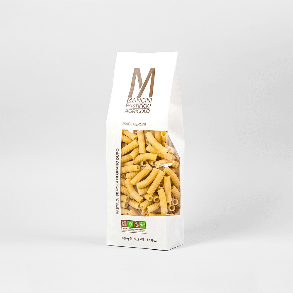 PASTA MANCINI PASTIFICIO AGRICOLO MACCHERONI 500gr MONTE SAN PIETRANGELI